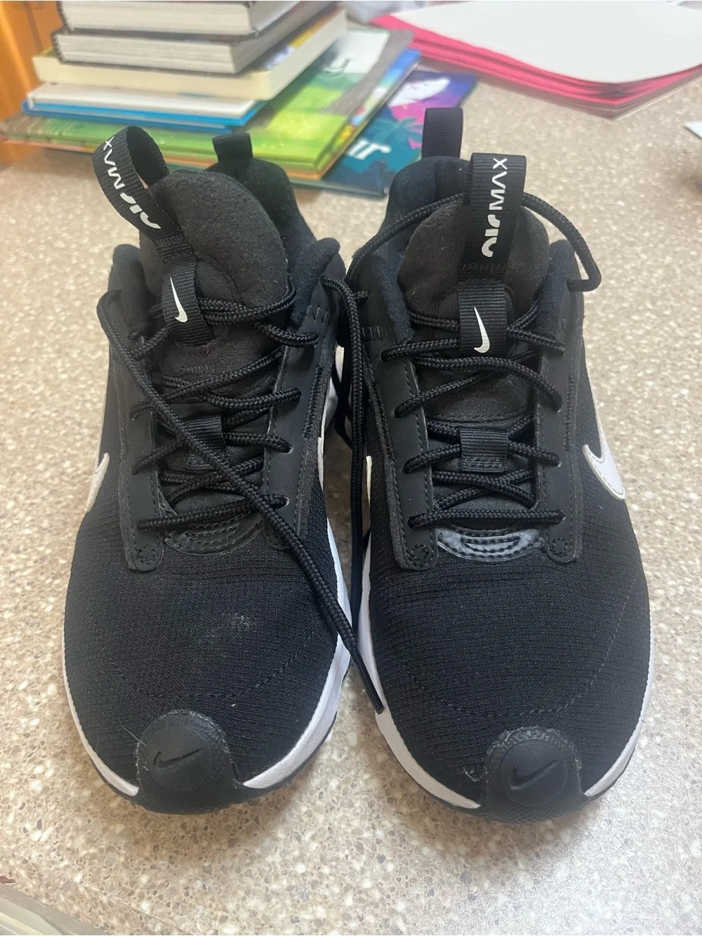 Nike Women’s Black and White Air Max Style Sneakers